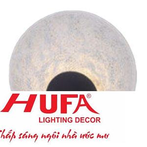 Đèn vách trang trí Ø280 x W80 x H280-LED 10W - 3000K - nhựa thụ chi + Hợp kim