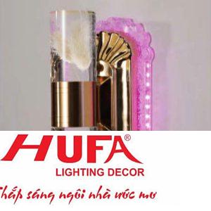 Đèn Vách Trang Trí L120*H180, Led 12W, Ánh sáng hồng, vàng