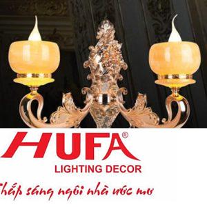 Đèn Vách Nến L350*H360, E14*2