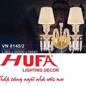 Đèn Tường Nến L360*W300*H440, E14*2 + PHA LÊ K9